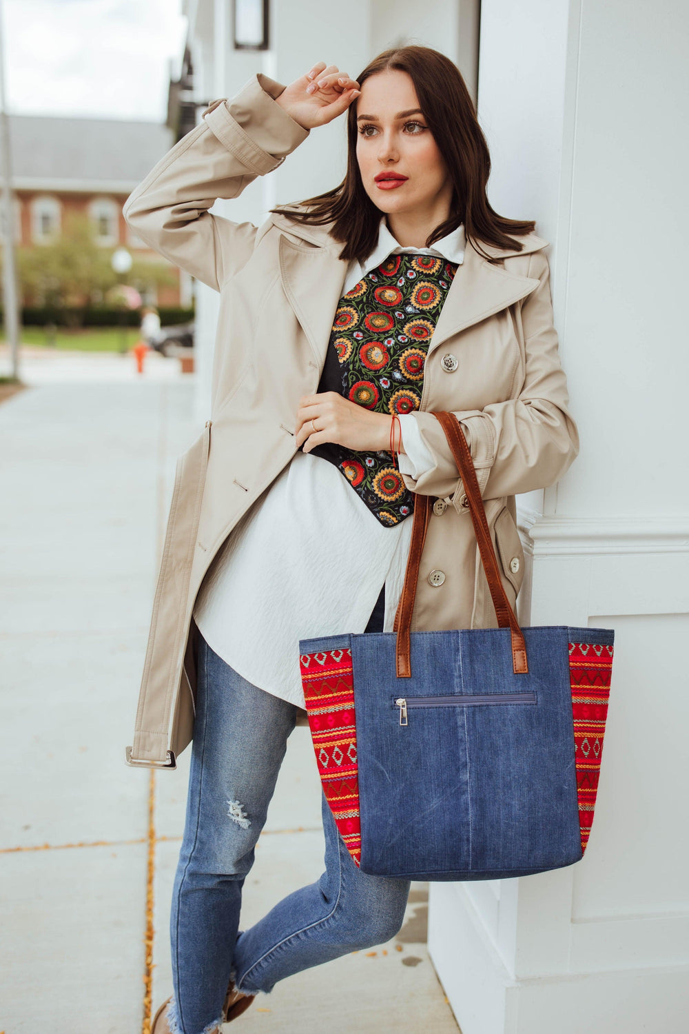 CARA AB1065A Tote Bag BAGS RAAS