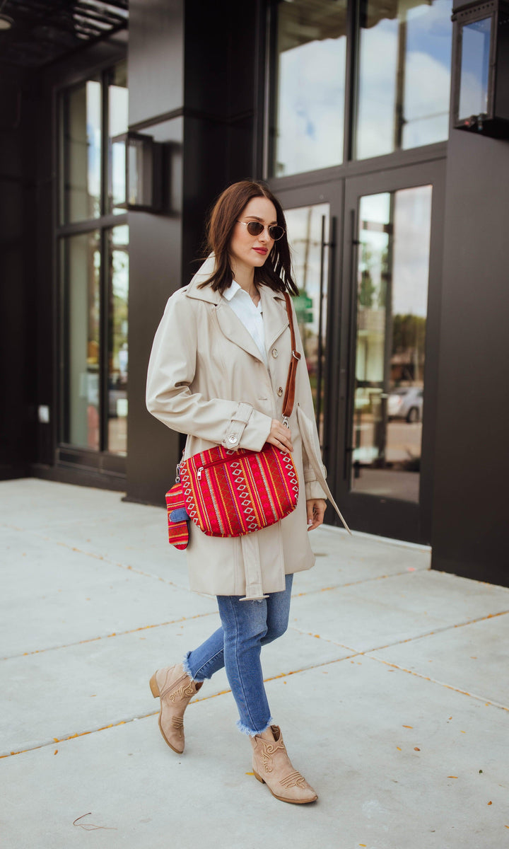 CARA AB1065B Sling Bag-Raas USA