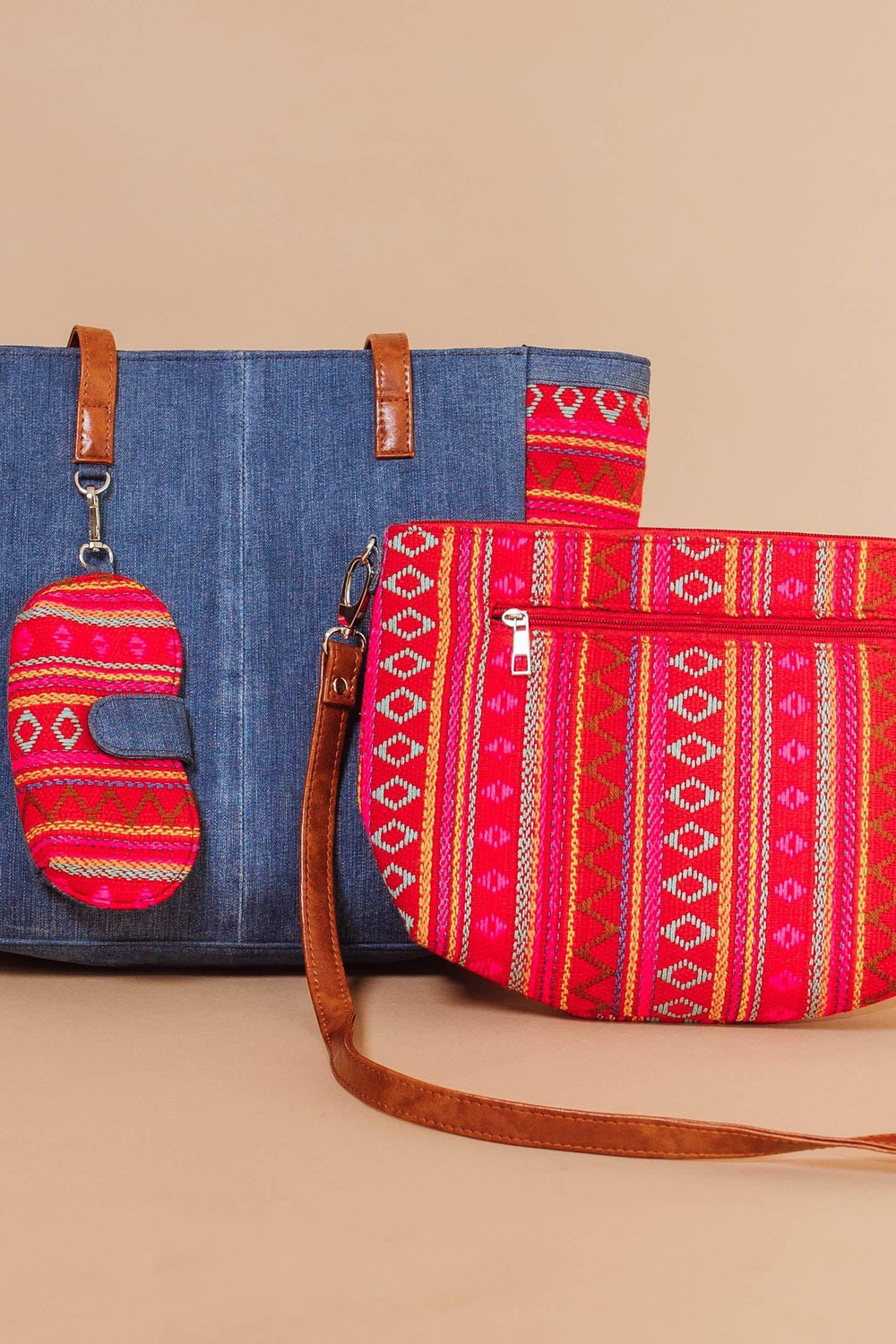 CARA combo AB1065 - Tote, Sling bag and Sunglasses BAGS RAAS