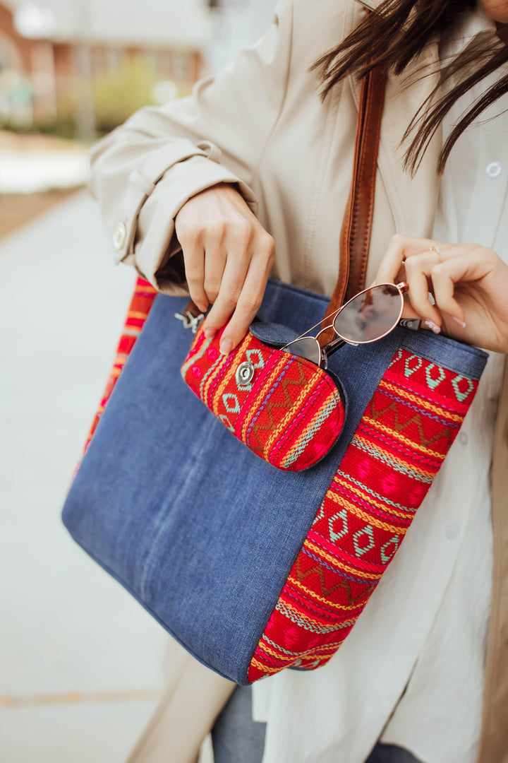 CARA combo AB1065-Tote, Sling bag and Sunglasses-Raas USA