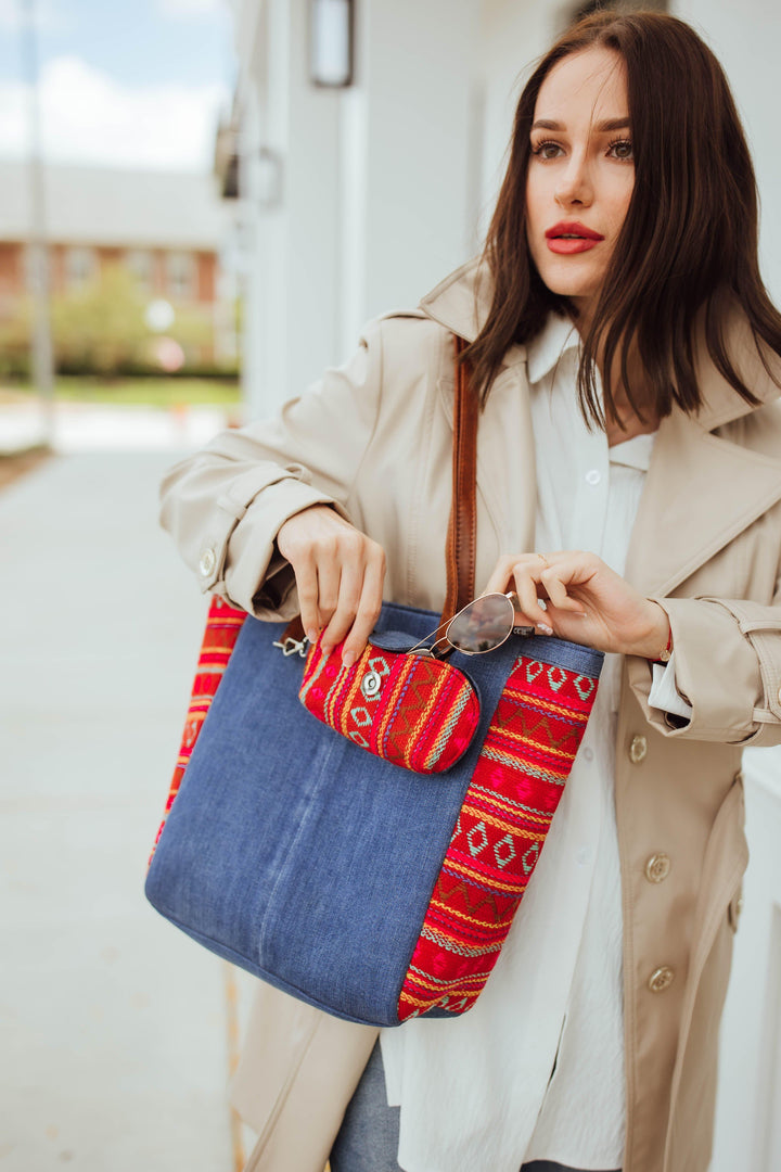 CARA combo AB1065-Tote, Sling bag and Sunglasses-Raas USA