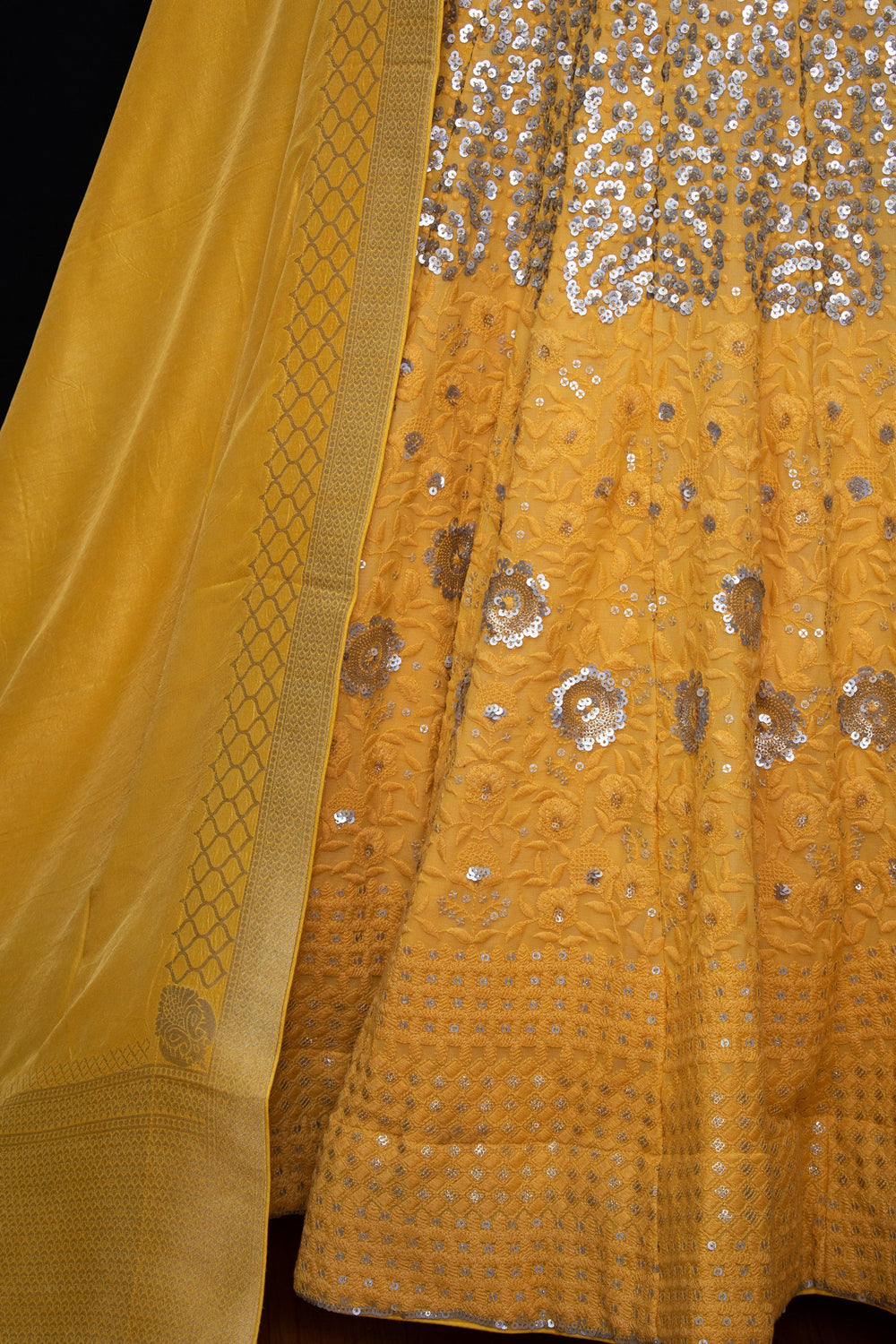 CC3514 Yellow Lehenga wedding lehengas RAAS