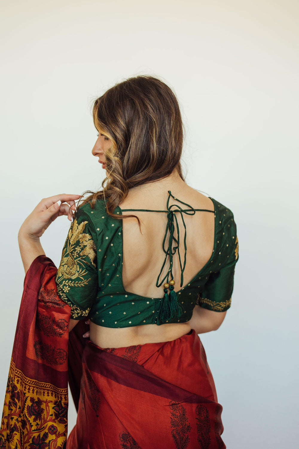 Floral Embroidered Blouse BLOUSE RAAS
