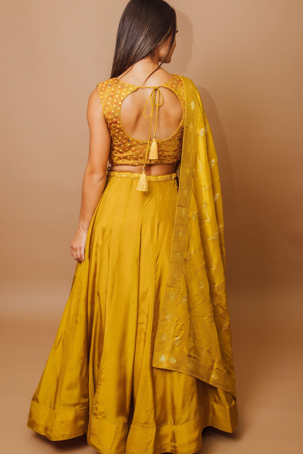 Haldi Yellow Lehenga Choli Set-[haldi_outfit]-Raas