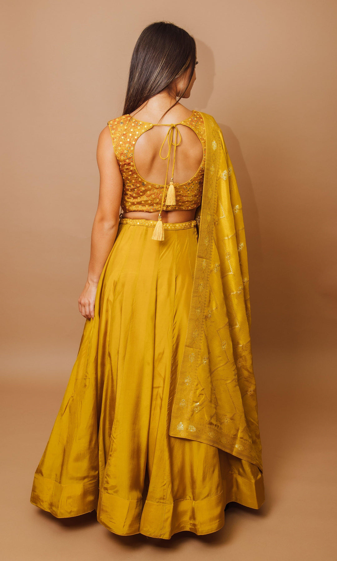 Haldi Yellow Lehenga Choli Set-[haldi_outfit]-Raas