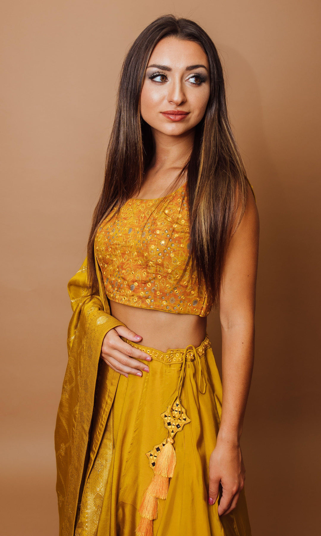 Haldi Yellow Lehenga Choli Set-[haldi_outfit]-Raas