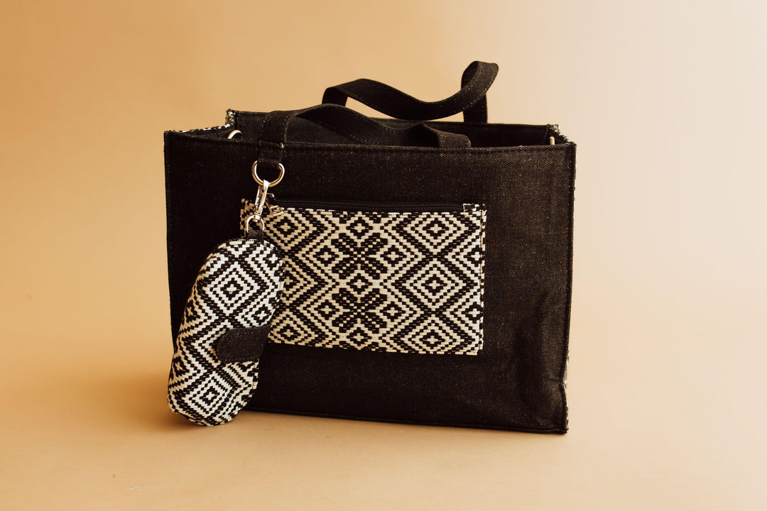 INAYA combo AB1066-Tote, Sling bag and Sunglasses-Raas USA