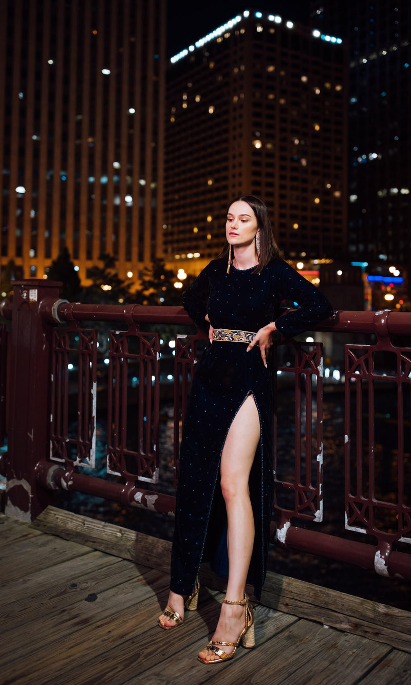 Long Velvet Dress dresses RAAS