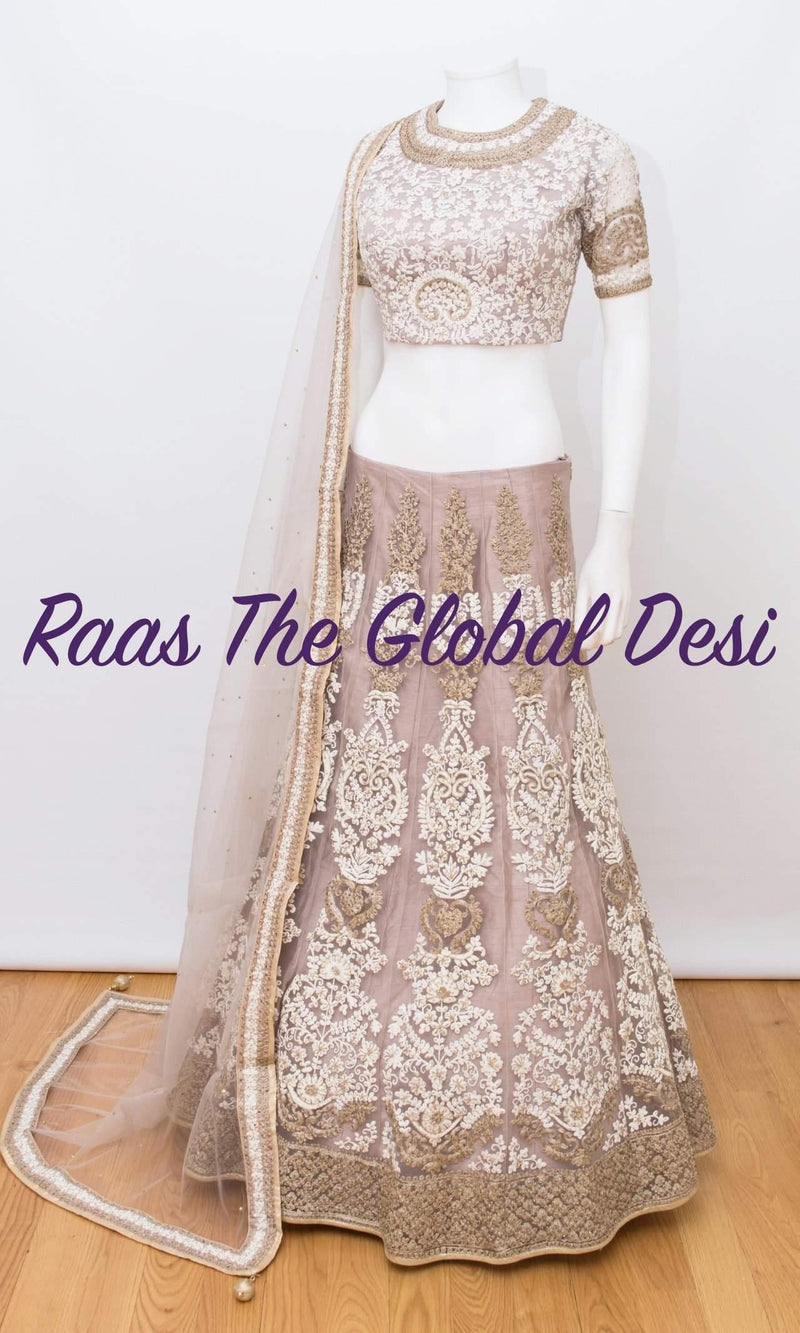 Mauve Lehenga Choli Set with Embroidery Chaniya choli RAAS