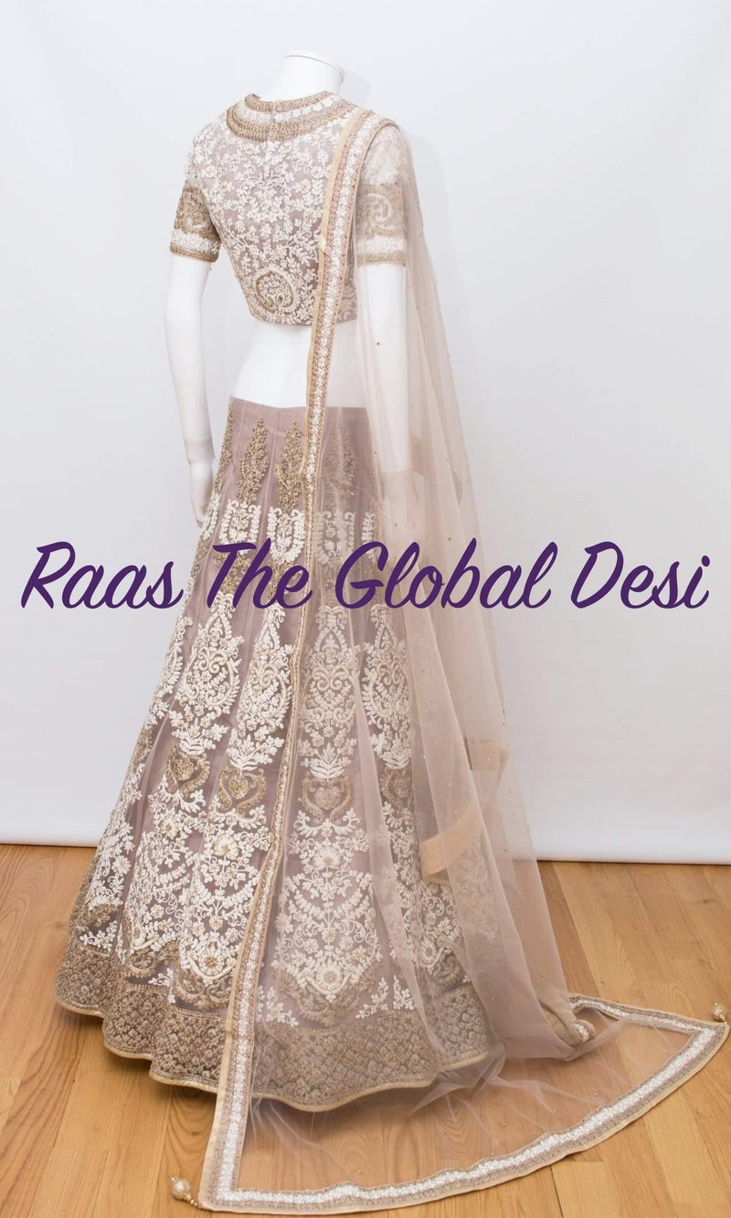 Mauve Lehenga Choli Set with Embroidery Chaniya choli RAAS