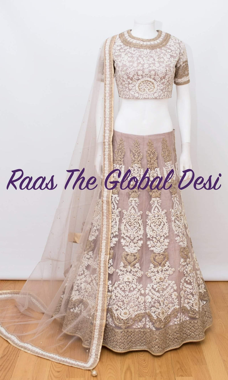 Mauve Lehenga Choli Set with Embroidery Chaniya choli RAAS