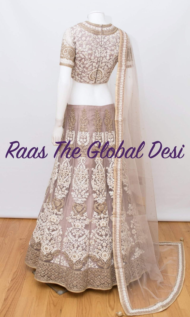 Mauve Lehenga Choli Set with Embroidery Chaniya choli RAAS