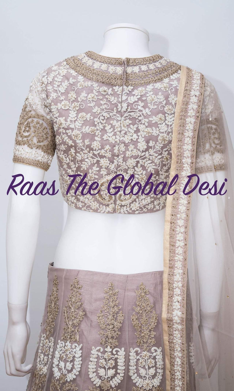 Mauve Lehenga Choli Set with Embroidery Chaniya choli RAAS
