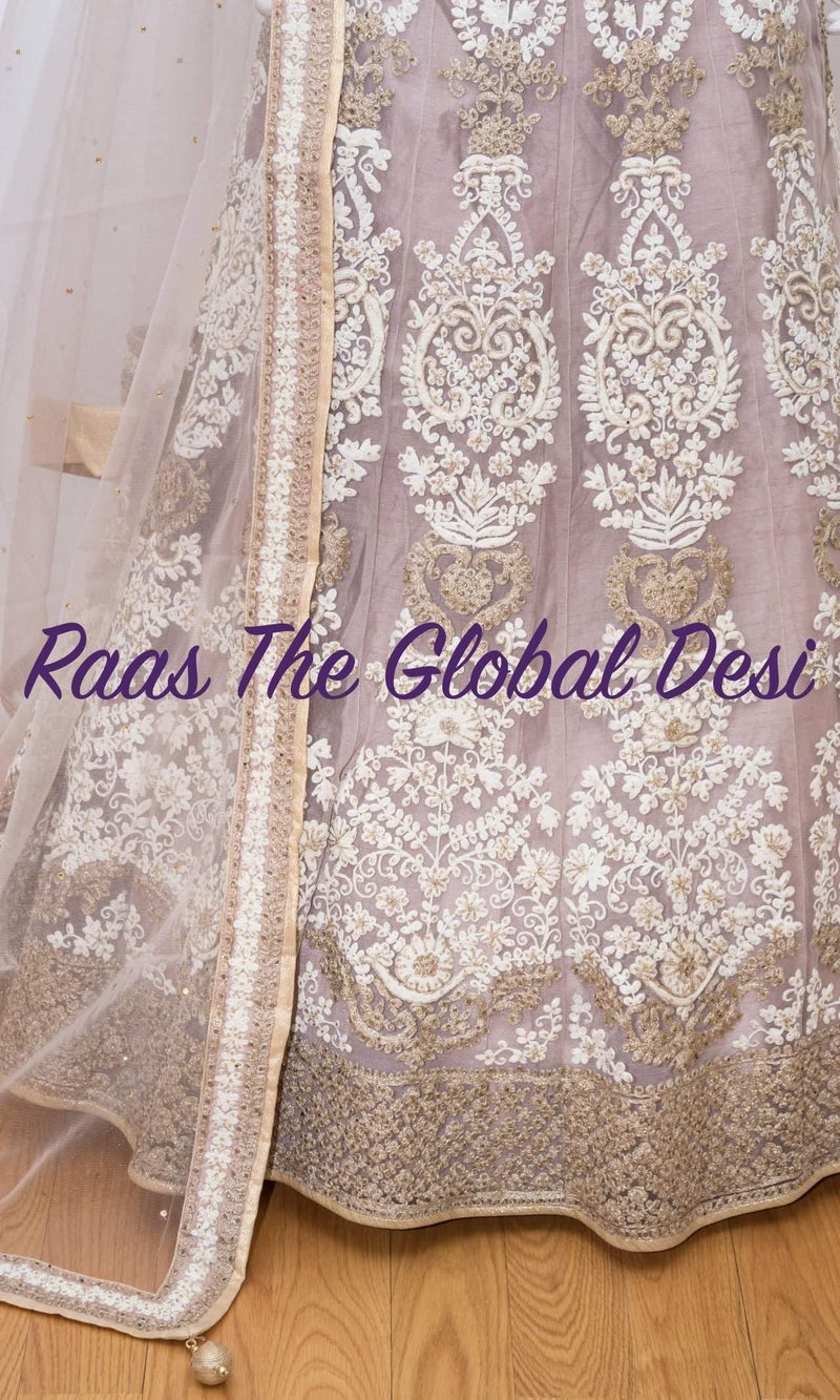 Mauve Lehenga Choli Set with Embroidery Chaniya choli RAAS