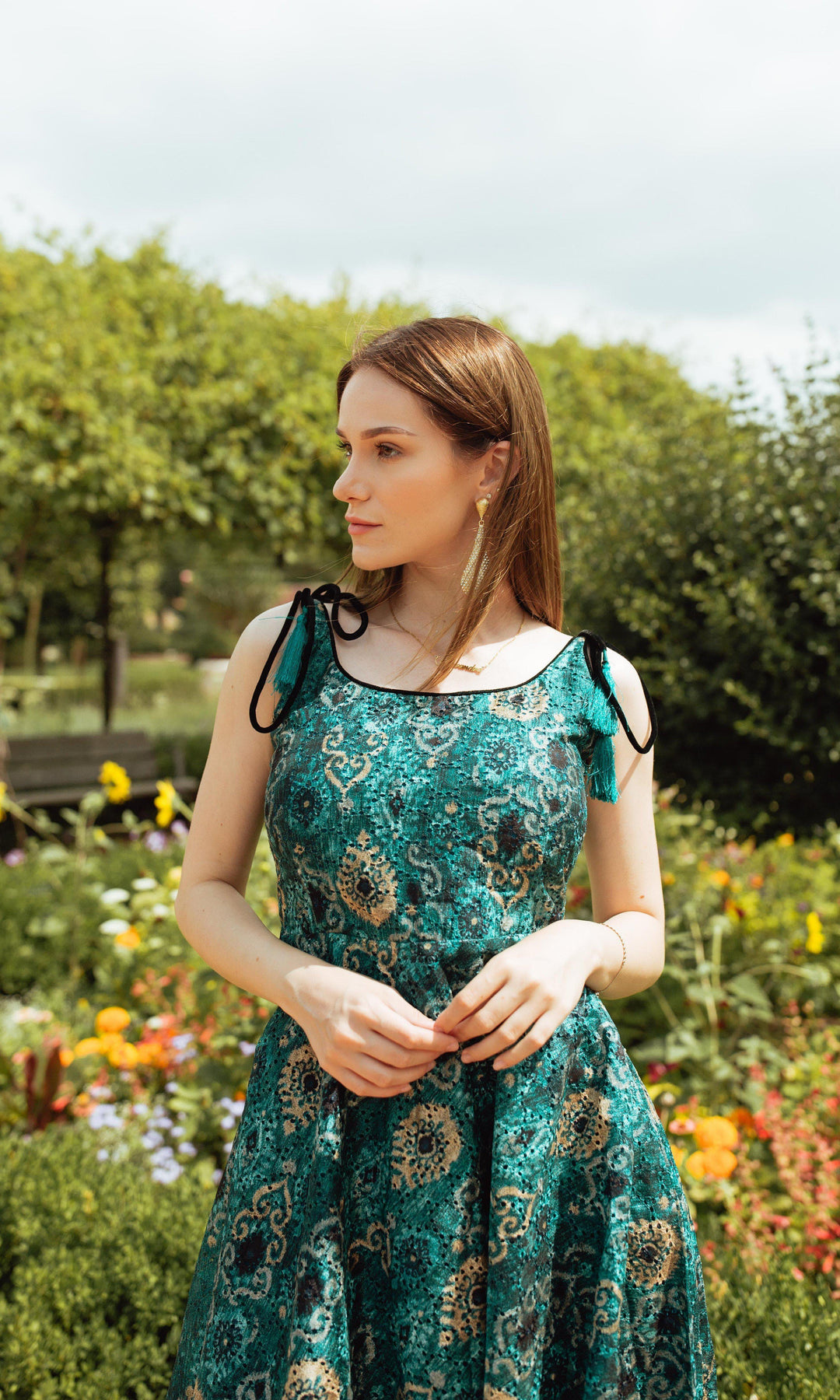 Mini Dress with Eyelet Embroidery dresses RAAS