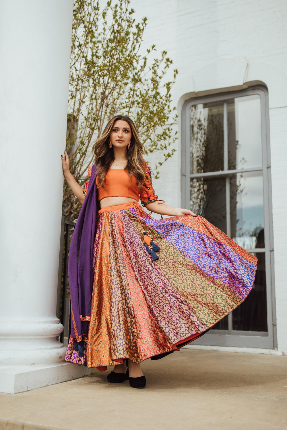 Multi - Color Chaniya Choli Set Chaniya choli RAAS