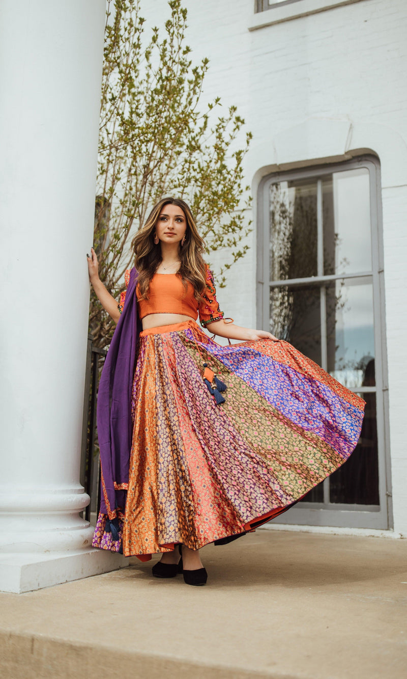 Multi - Color Chaniya Choli Set Chaniya choli RAAS