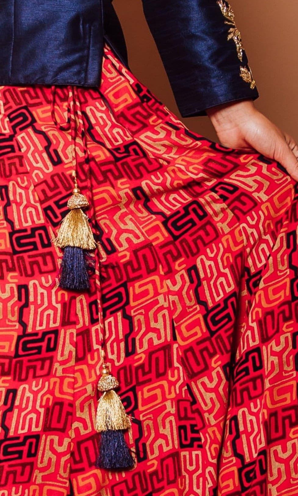 Sharara Suit with Embroidery-[comfort-first-design]-[lightweight]-Raas