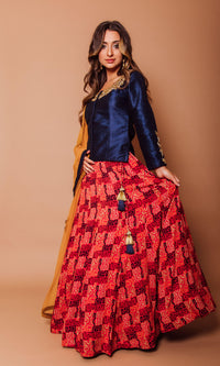 Sharara Suit with Embroidery-[comfort-first-design]-[lightweight]-Raas