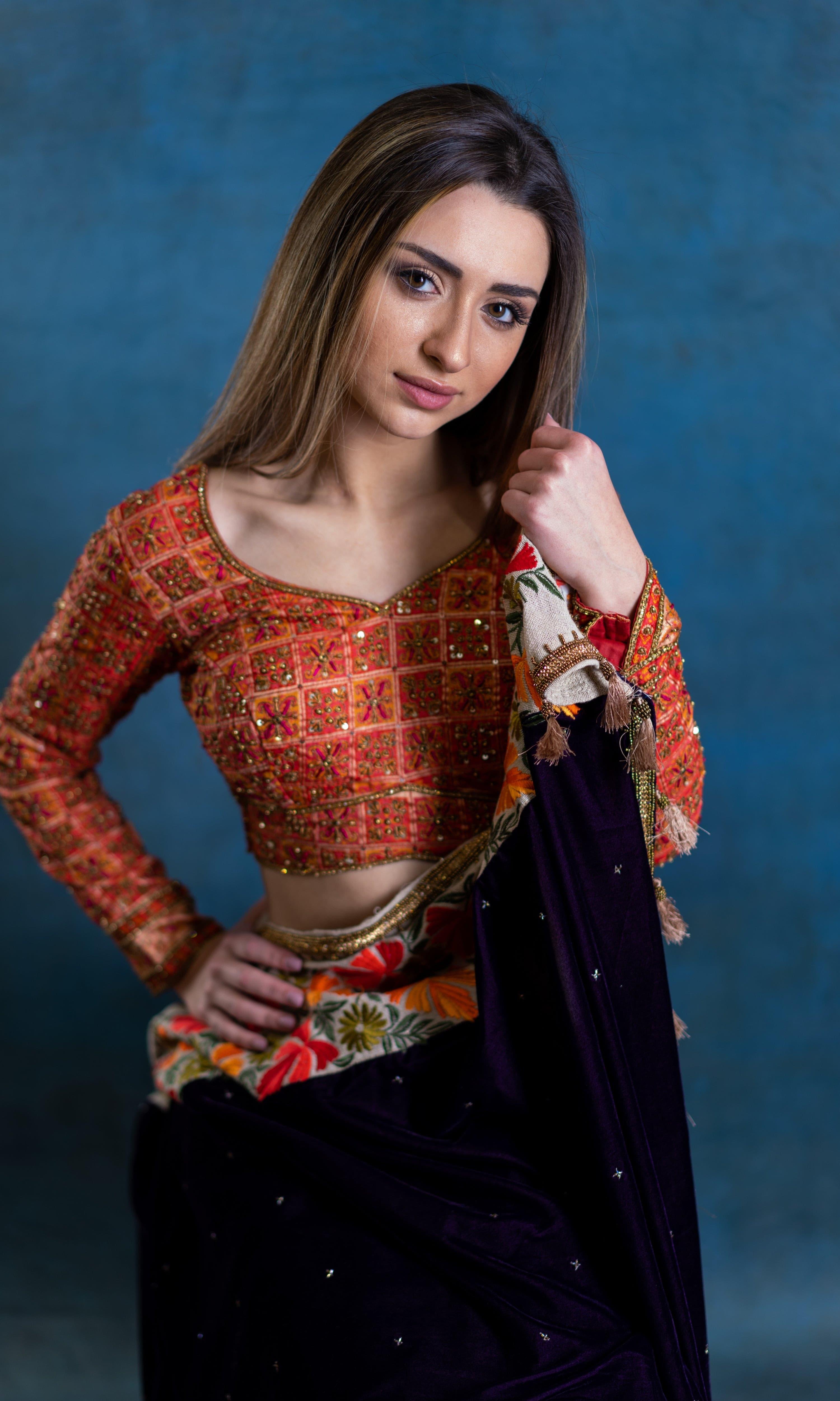 readymade saree blouse online USA | MIRROR BLOUSE – Raas