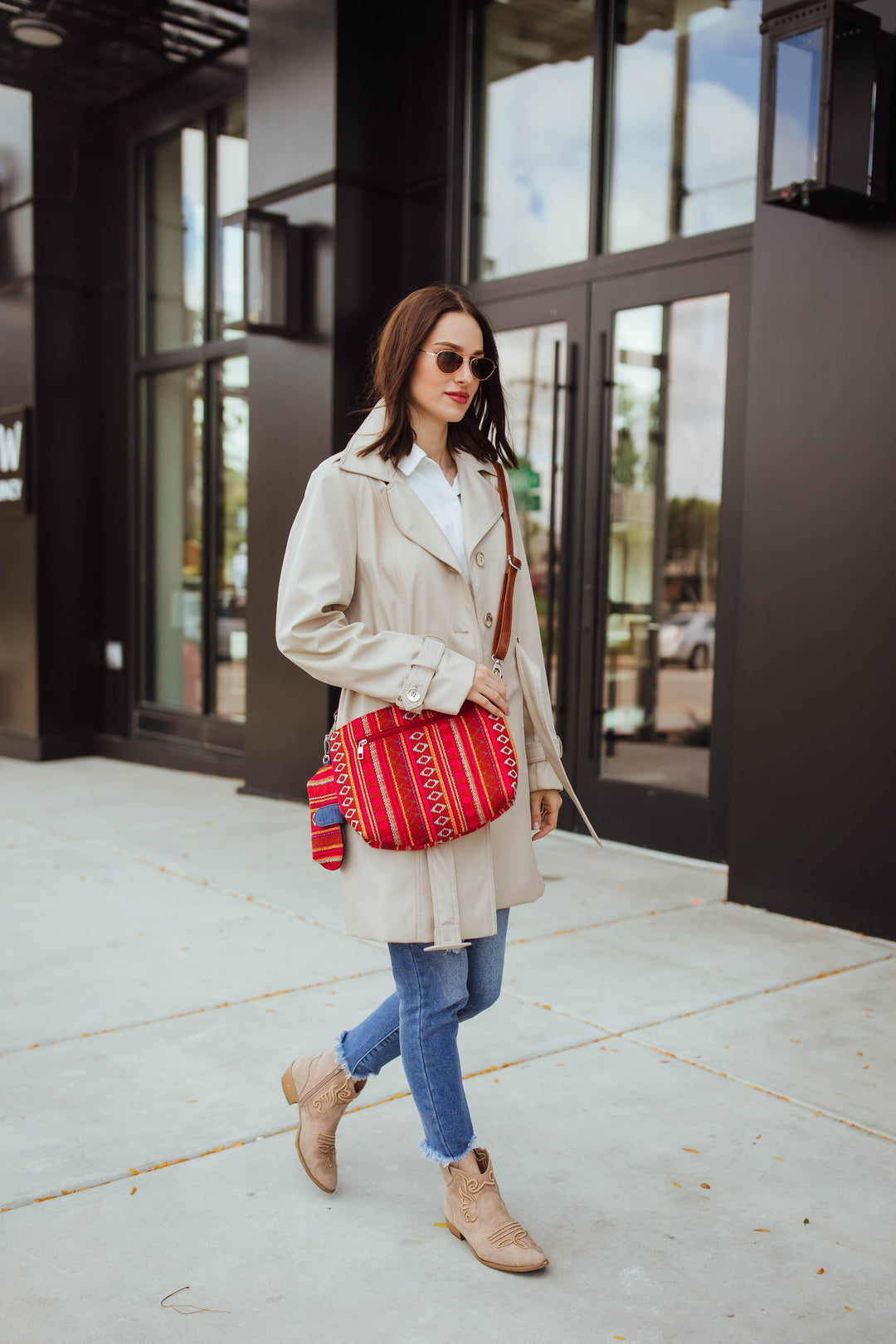 CARA combo AB1065-Tote, Sling bag and Sunglasses - BAGS