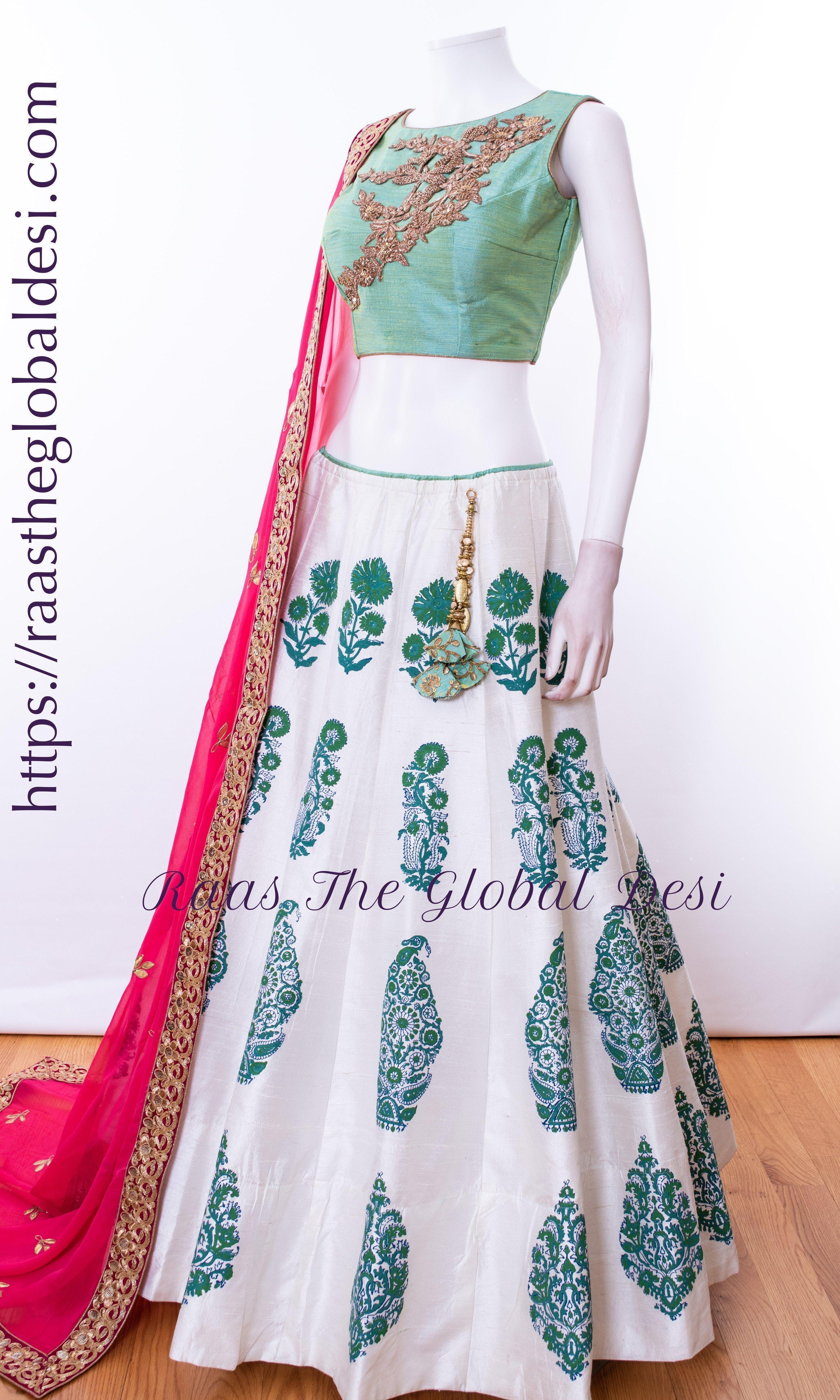 Bridal designer lehenga Choli set for bride in Heavy Material - Aazuri