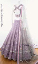 Lavender Lehenga - CC2895 - CHANIYA CHOLI