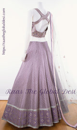 Lavender Lehenga - CC2895 - CHANIYA CHOLI