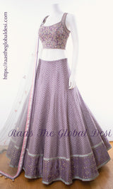 Lavender Lehenga - CC2895 - CHANIYA CHOLI