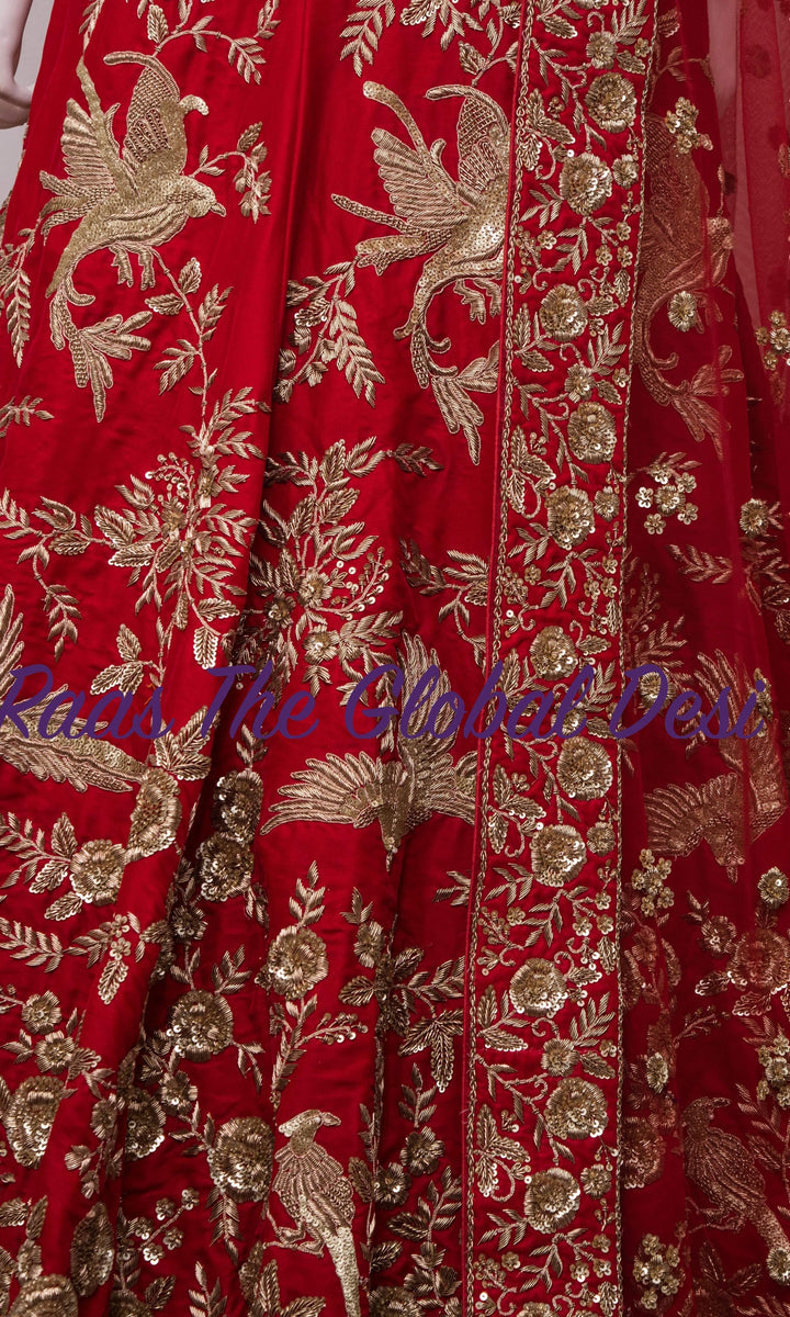 Velvet Lehenga - CC1647 - Chaniya choli
