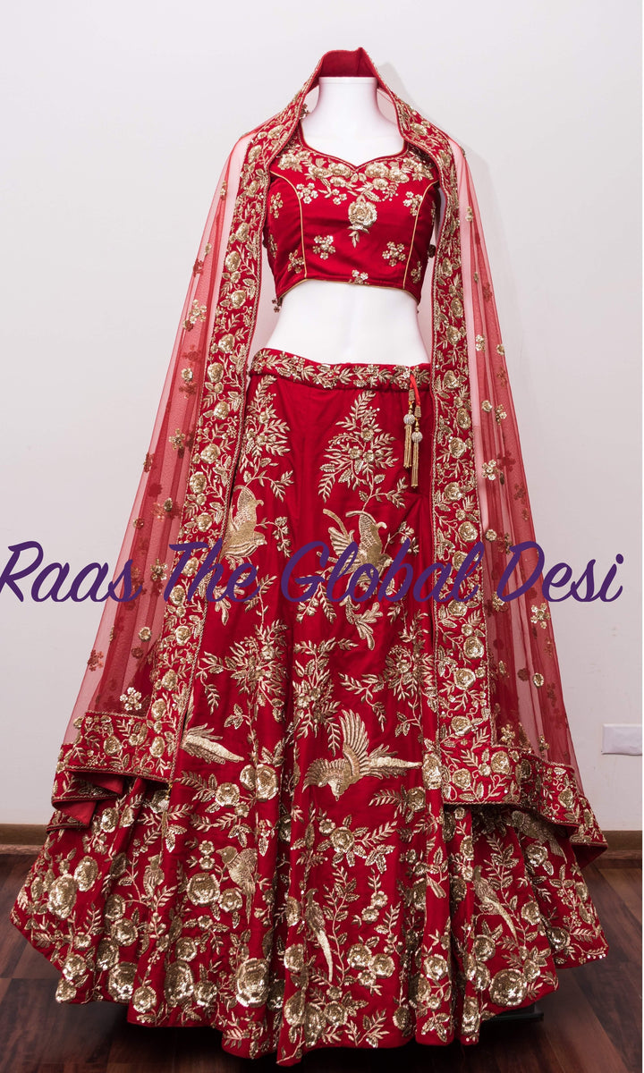 Velvet Lehenga - CC1647 - Chaniya choli
