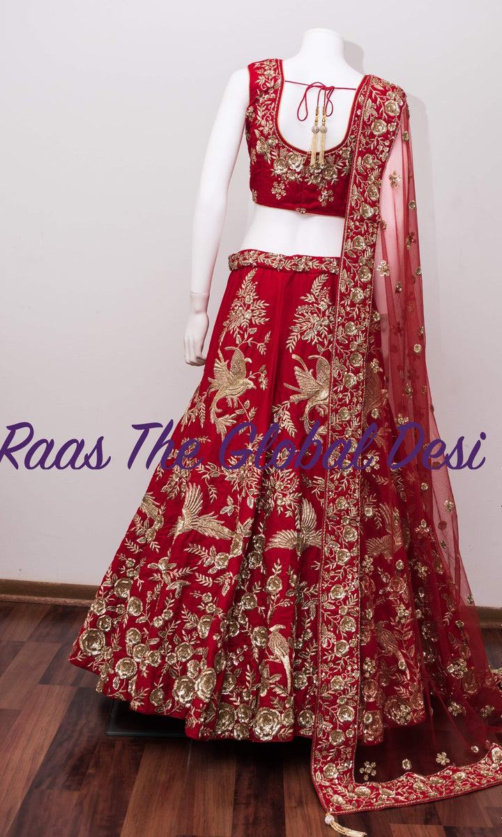 Velvet Lehenga - CC1647 - Chaniya choli
