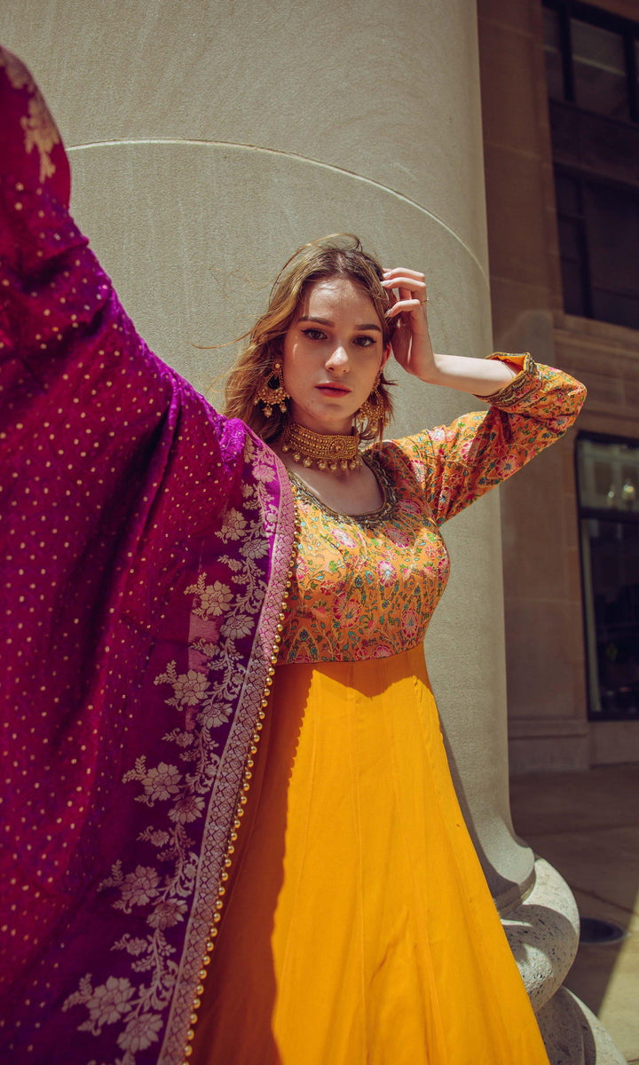 AG1775 - ANARKALI & GOWN