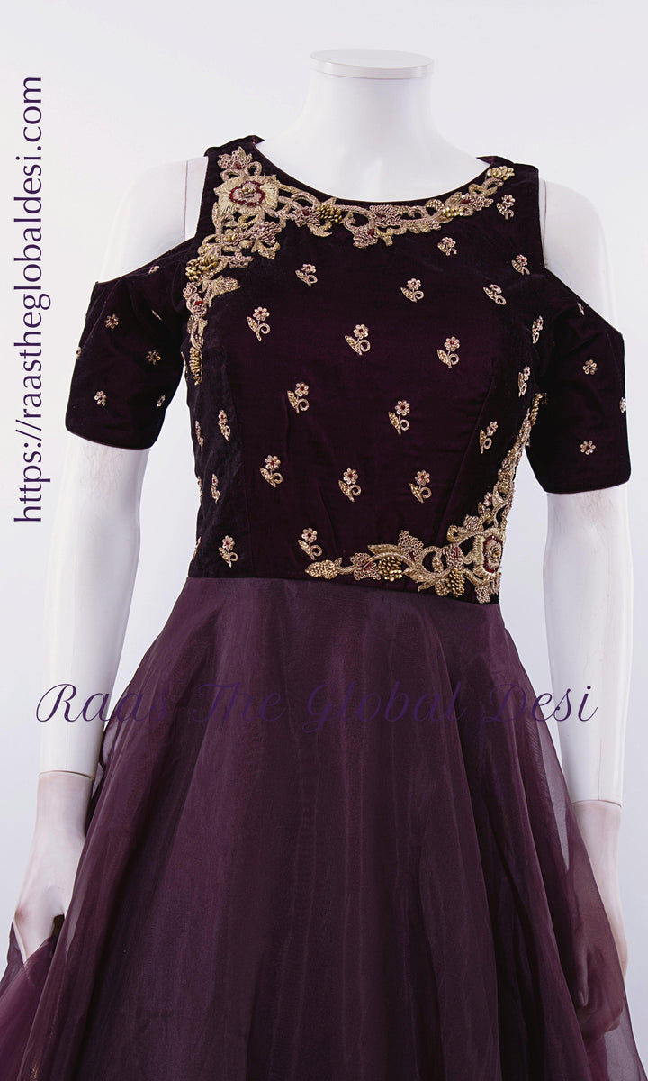 AG1504 - ANARKALI & GOWN