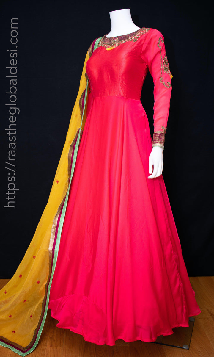 AG1631 - ANARKALI & GOWN