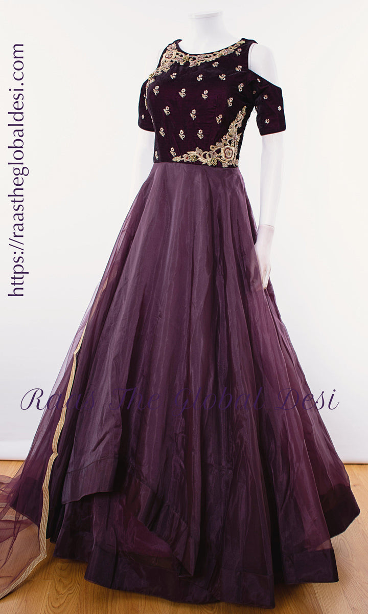 AG1504 - ANARKALI & GOWN