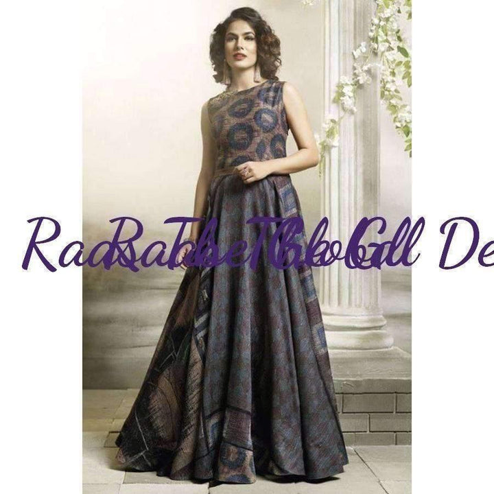 AG1216A - ANARKALI & GOWN