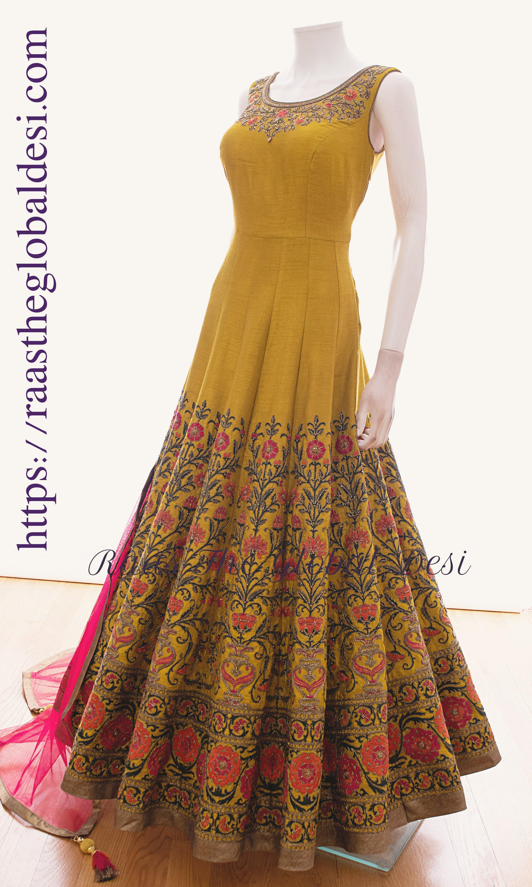 RECEPTION GOWN ONLINE USA | yellow dress – Raas