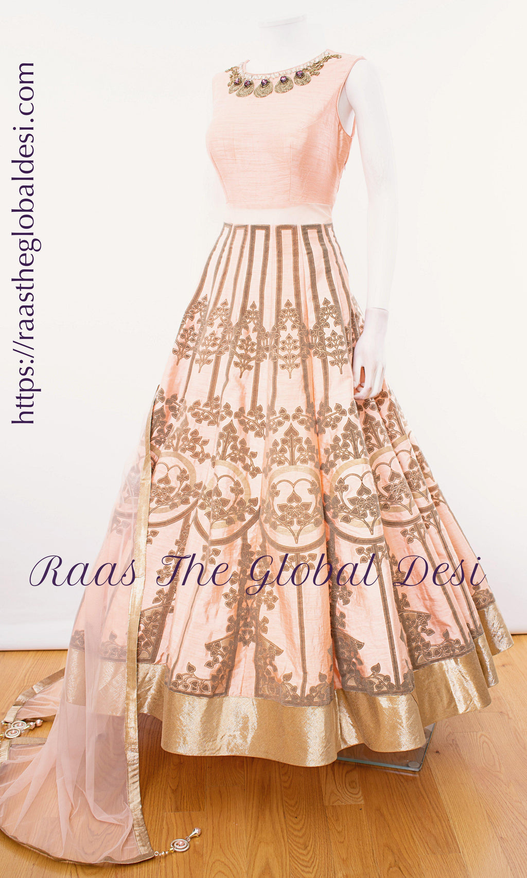 AG1499 - ANARKALI & GOWN