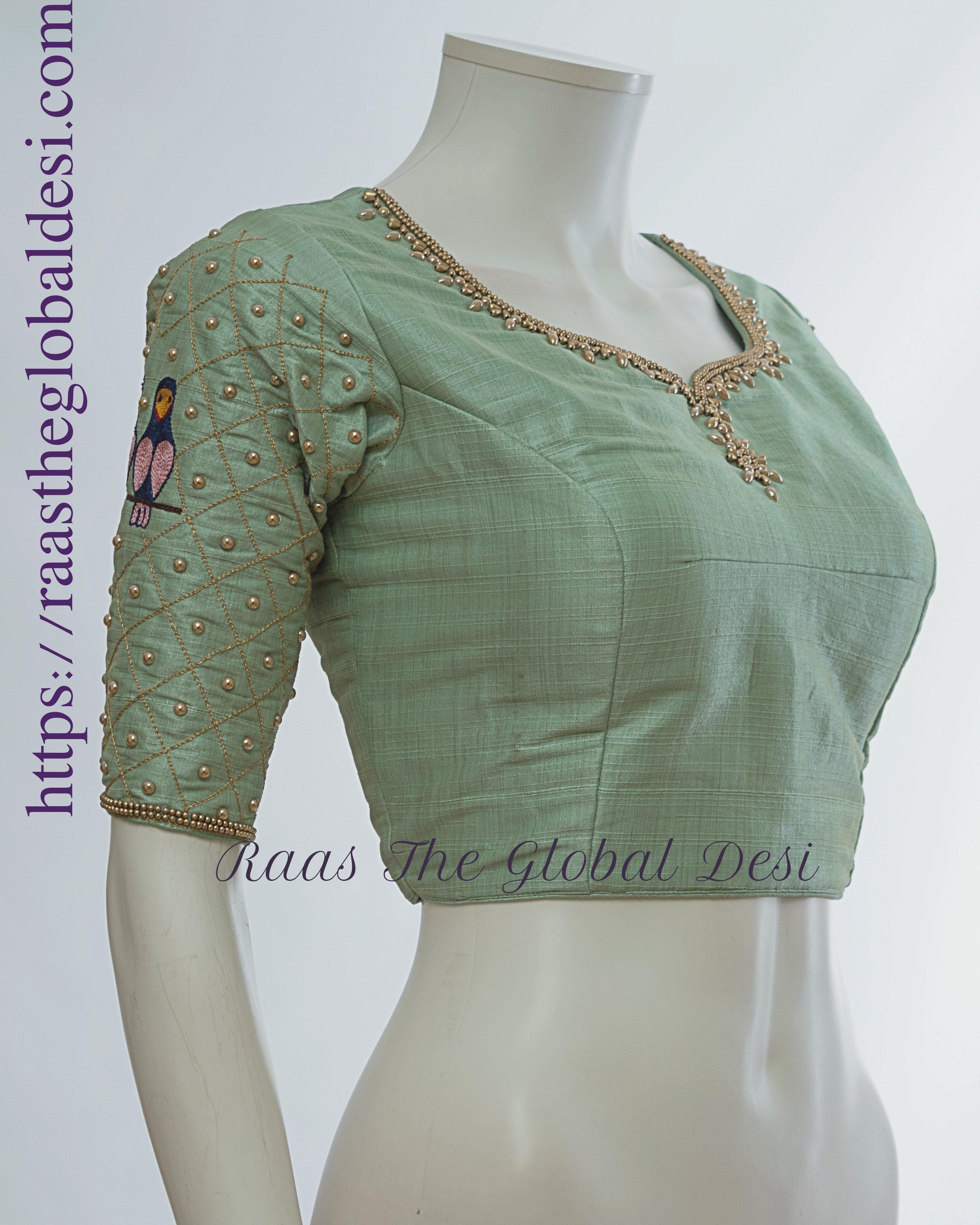 Buy Women's Contemporary Blouse | Saree Blouses Online USA | Chiro's By  Jigyasa – Page 2