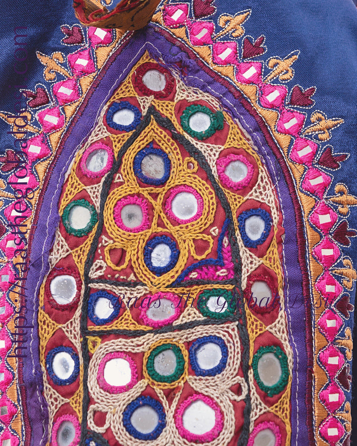 Royal Blue Blouse - BL1529 - BLOUSE