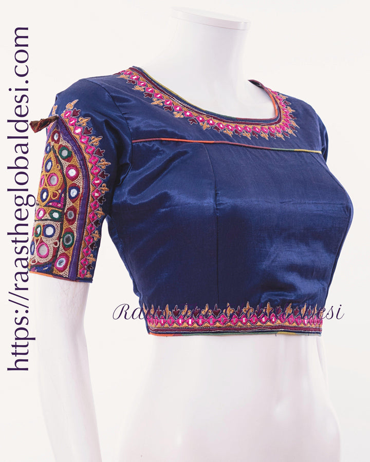 Royal Blue Blouse - BL1529 - BLOUSE