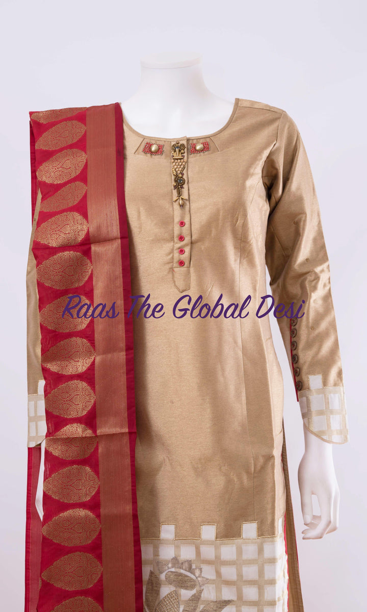SK1244 - Salwar kameez and patiyala
