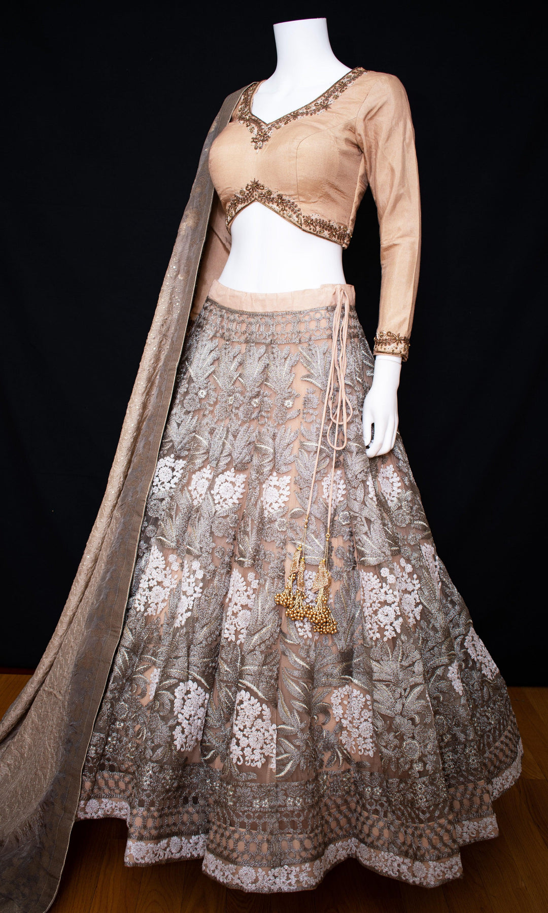 CC3504 NET LEHENGA - wedding lehenga choli